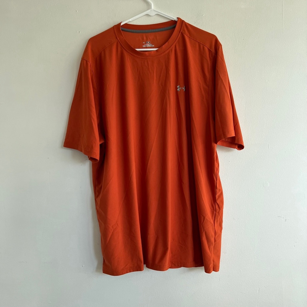 Men's Under Armour T-Shirt XL Orange